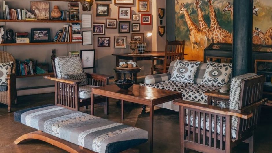 Motswari Game Lodge Lobby