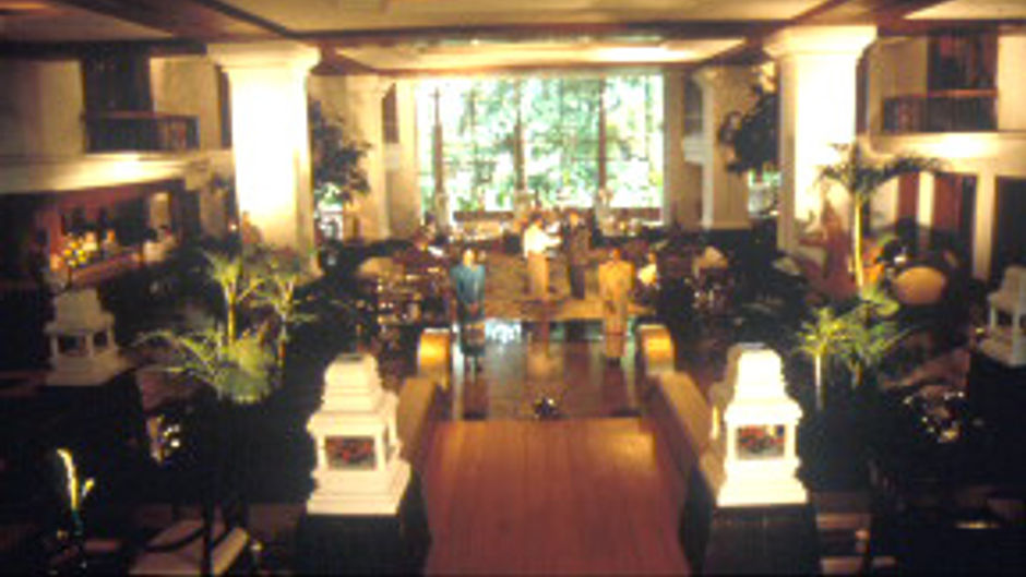 Kandawgyi Palace Hotel Lobby