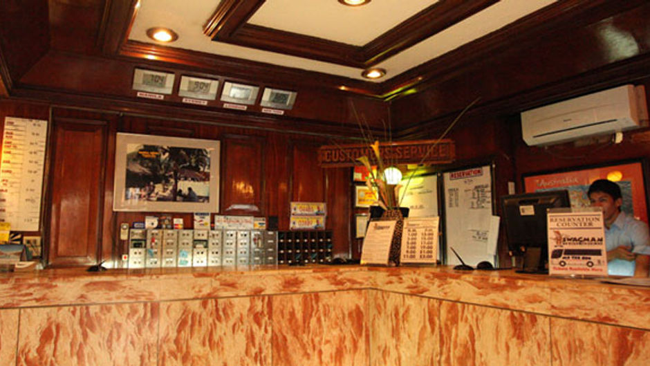 Hotel Swagman Lobby