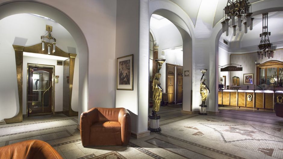 Hotel Paris Prague Lobby