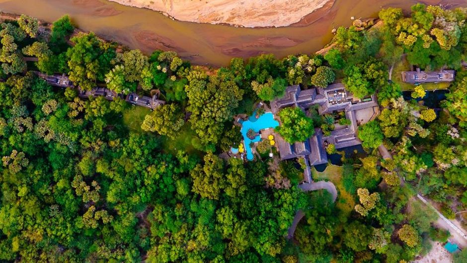 Sarova Shaba Game Lodge Exterior