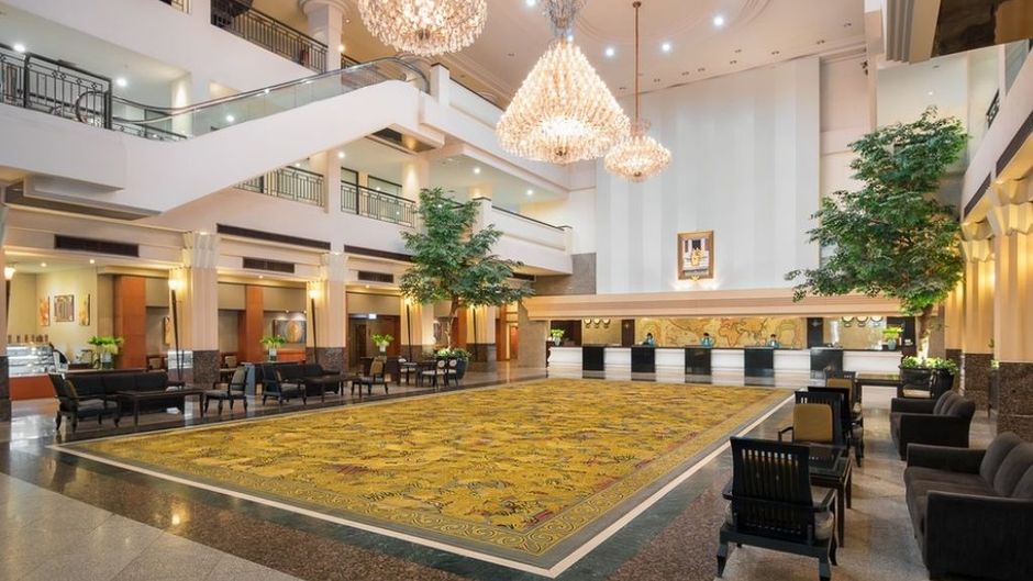 The Twin Towers Lobby
