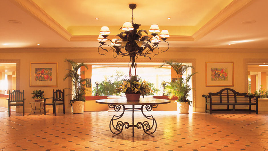 The Cabanas Hotel Lobby