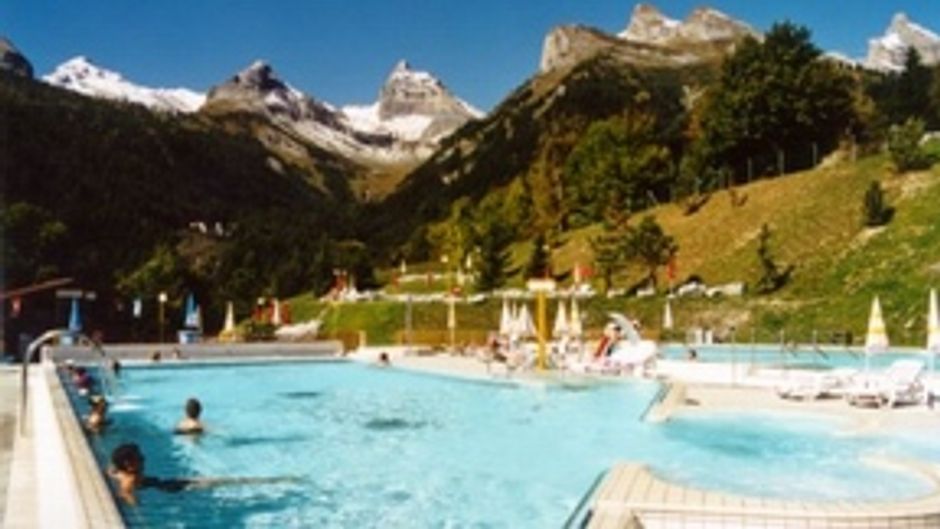 Thermalp Les Bains d'Ovronnaz Pool