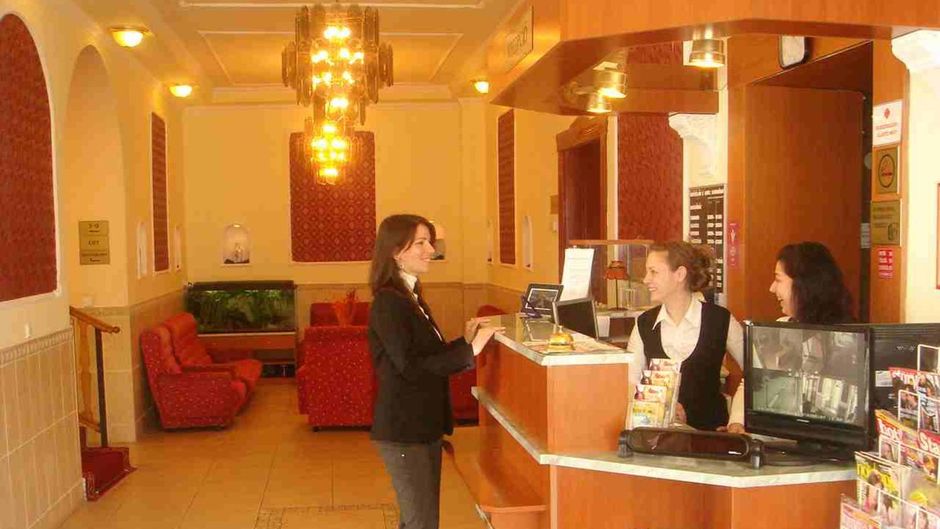 Hotel Korona Eger Lobby