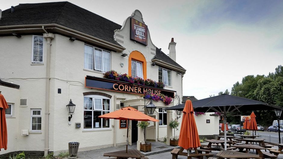 The Corner House Hotel Exterior