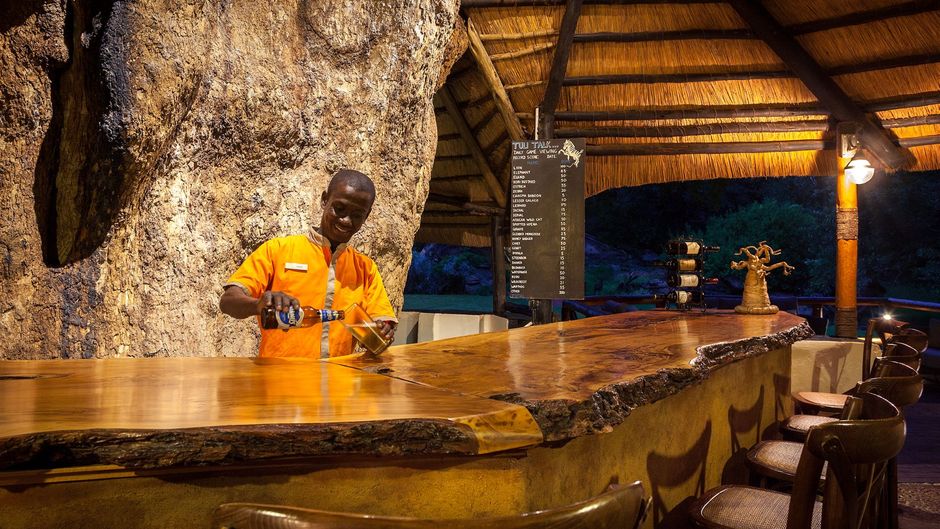 Tuli Safari Lodge Bar/Lounge