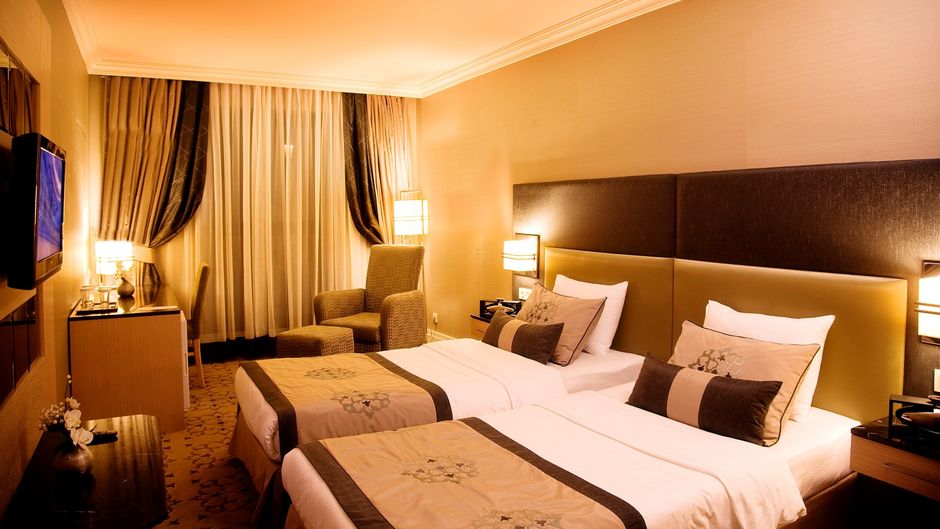 Darkhill Hotel Room