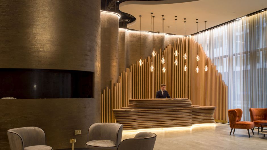 Middle Eight Hotel Lobby