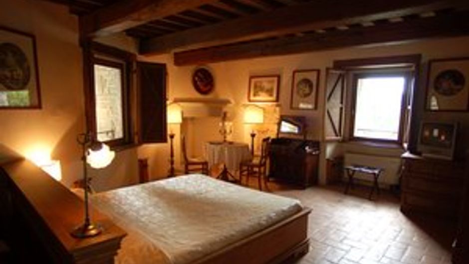 Castello di Petroia Room