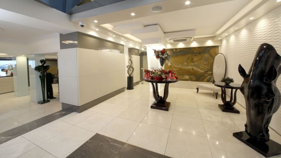 Cartoon Hotel Lobby