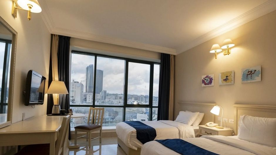 Amman West Hotel Room
