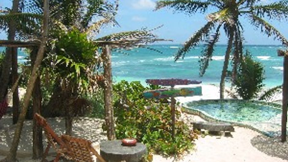 Cabanas Copal Hotel Pool