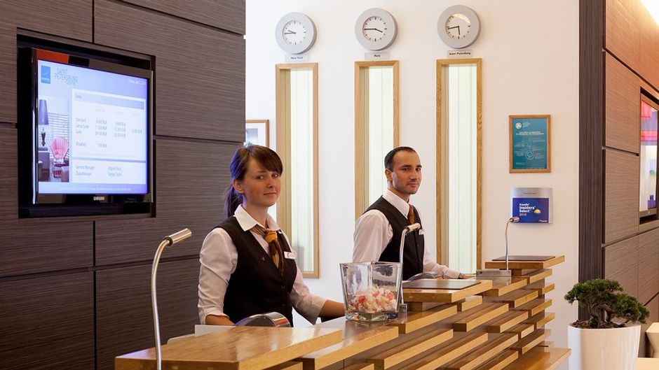 Novotel St Petersburg Centre Lobby
