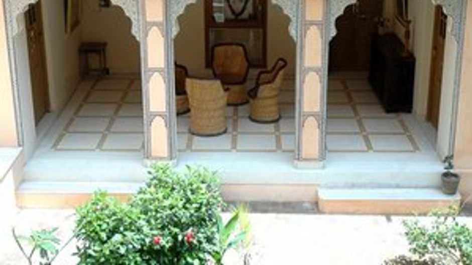 Krishna Prakash Heritage Haveli Lobby