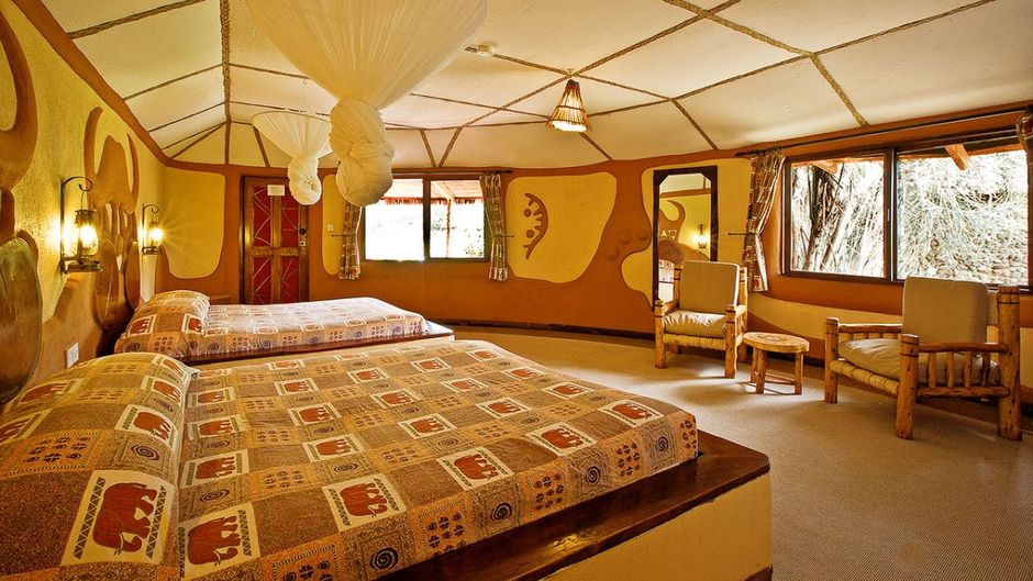 Amboseli Sopa Lodge Room