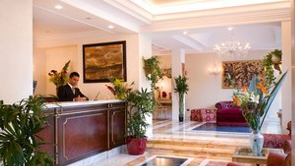 Trilussa Palace Hotel Congress & SPA Lobby