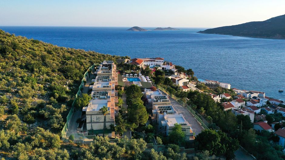 Happy Hotel Kalkan Exterior