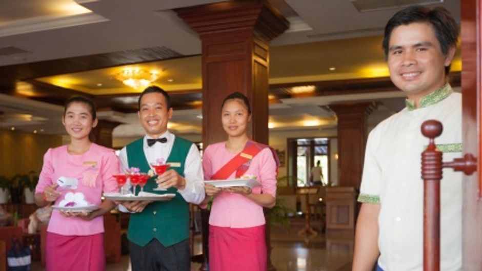 Angkor Paradise Hotel Lobby