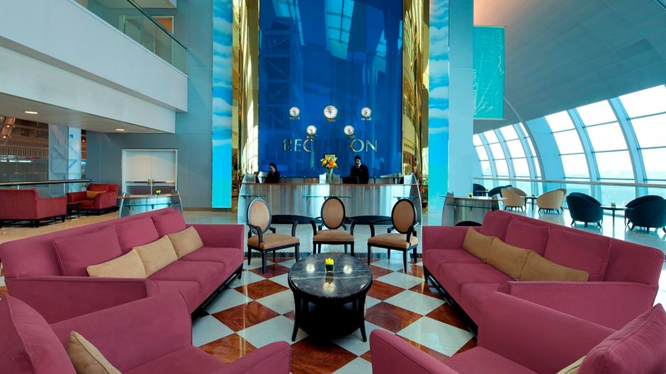 Dubai International Hotel Lobby