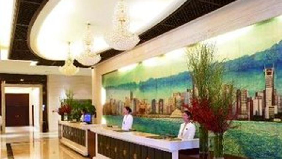 Hangzhou Tianyuan Tower Hotel Lobby