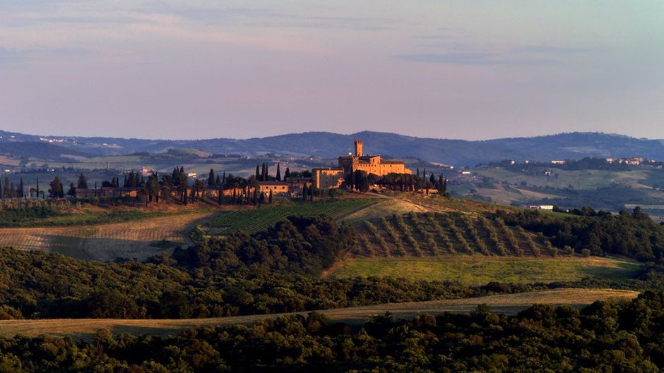 Castello Banfi-Il Borgo Exterior