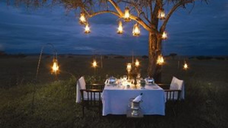 Singita Sabora Tented Camp Restaurant