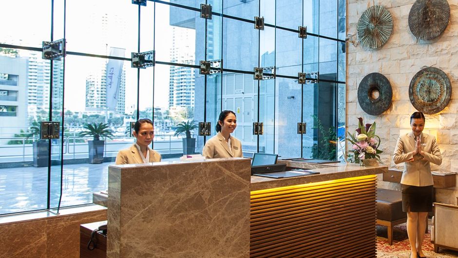 Dusit Residence, Dubai Marina Lobby