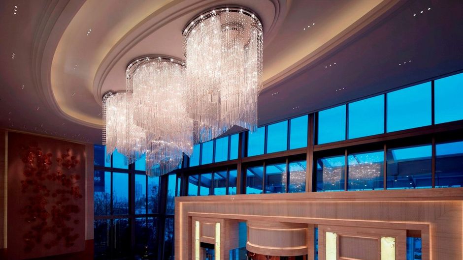 JW Marriott Hotel Shanghai Changfeng Pk Lobby