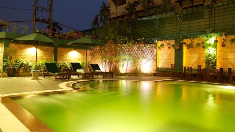 Angkor Green Gardens by Dara Pool