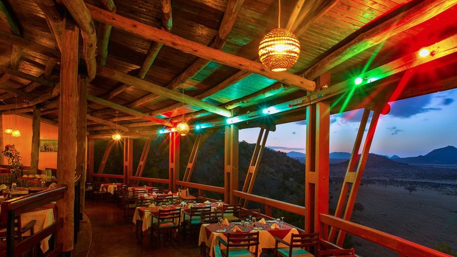 Voi Safari Lodge Restaurant