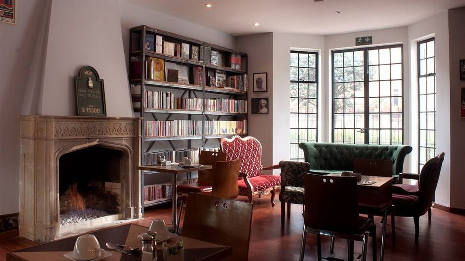 The Book Hotel Lobby