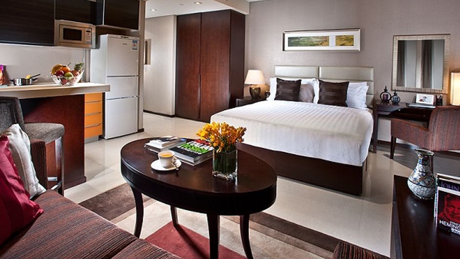 Oakwood Residence Funder Chengdu Room