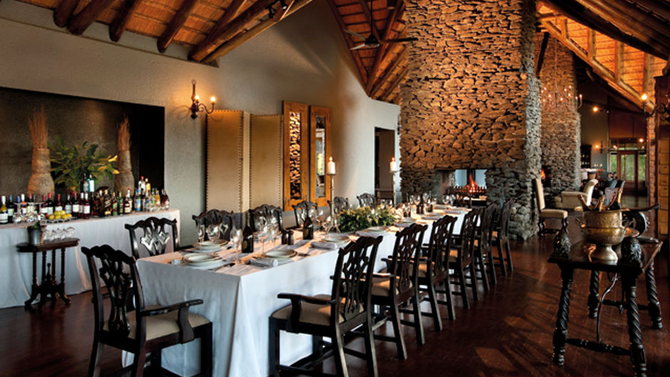 Lion Sands Narina Lodge, Sabi Sands Restaurant