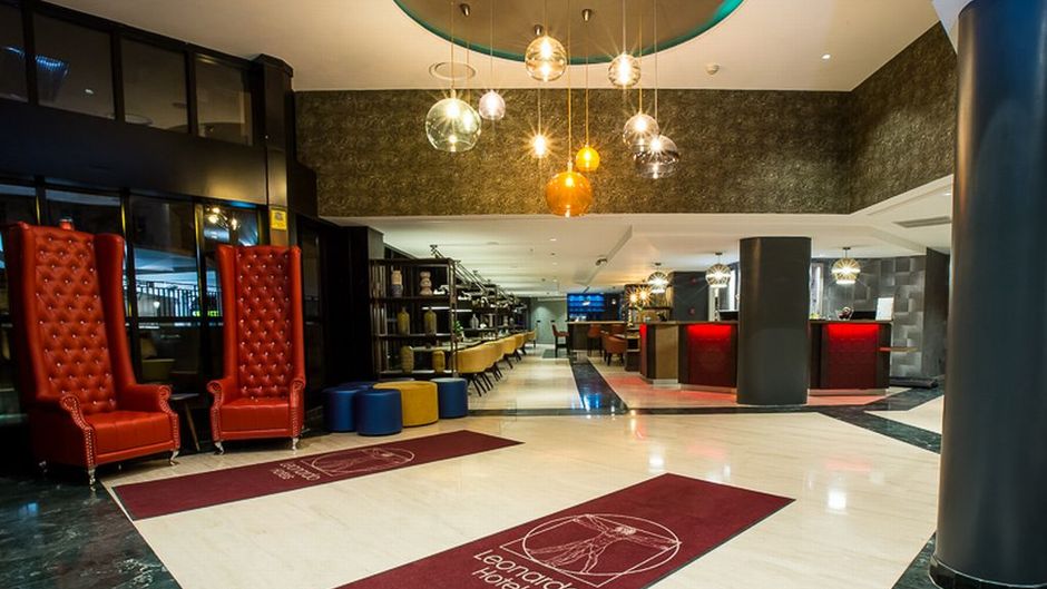 Leonardo Hotel Madrid City Center Lobby