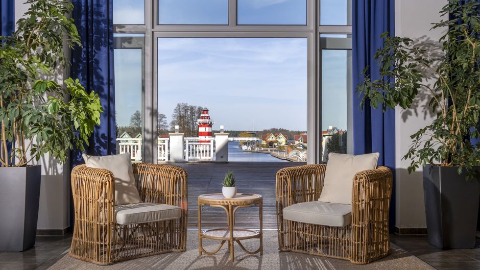 Precise Resort Hafendorf Rheinsberg Lobby
