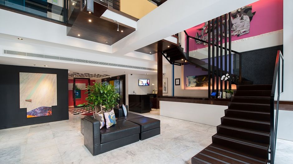 The Picasso Boutique Serviced Residences Lobby