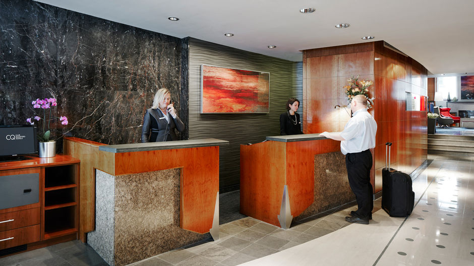 Club Quarters Hotel, St. Paul's Lobby