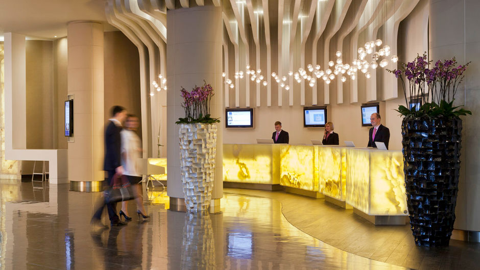 Novotel Moscow City Lobby