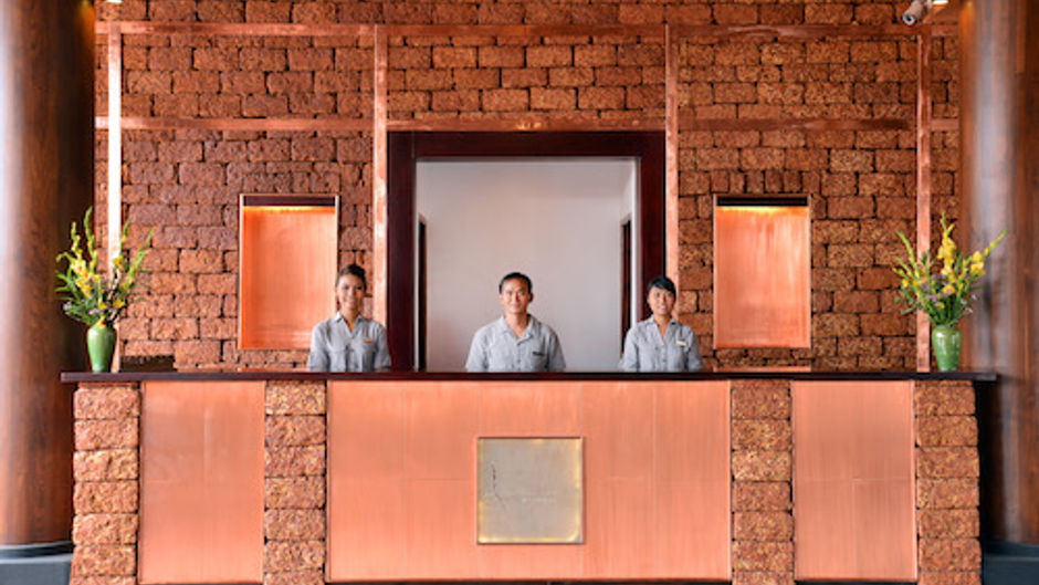 Bagan Lodge Lobby