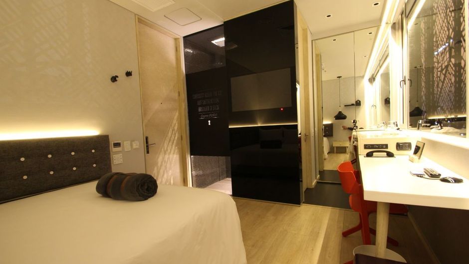 The Click Clack Hotel Room