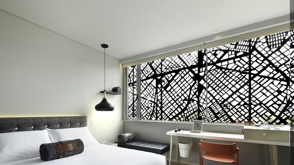 The Click Clack Hotel Room