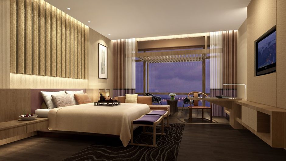 Citic Pacific Zhujiajiao Jin Jiang Hotel Room