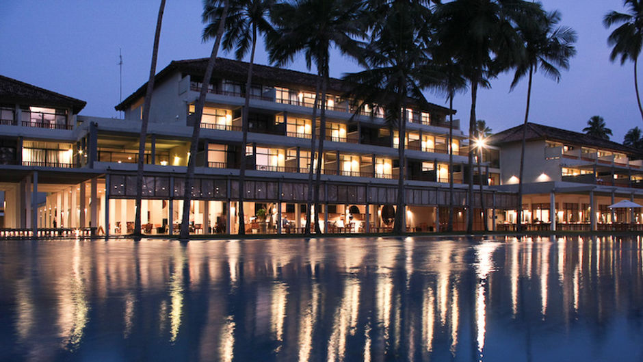 The Blue Water Exterior