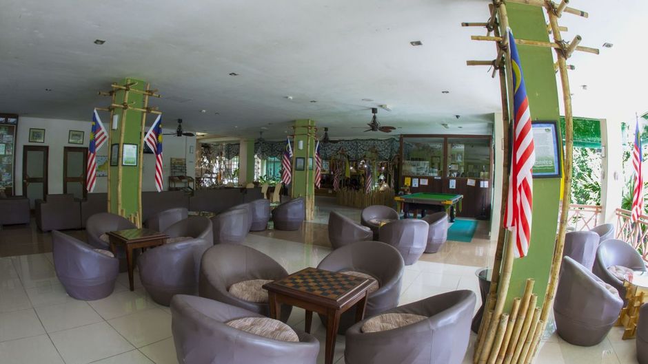 Borneo Tropical Rainforest Resort Lobby