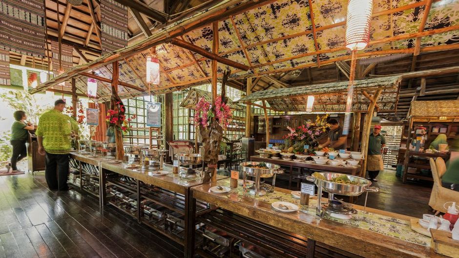 Borneo Tropical Rainforest Resort Restaurant