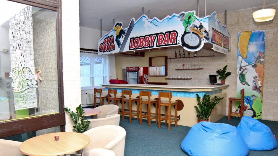 Hotel Ski Zahradky Bungalovy Bar/Lounge