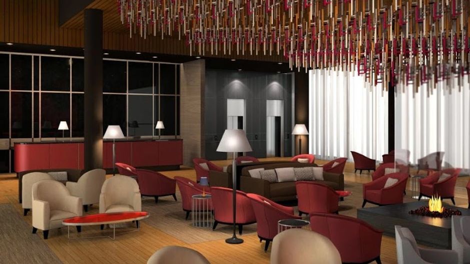 Hotel Moscow Marina Lobby
