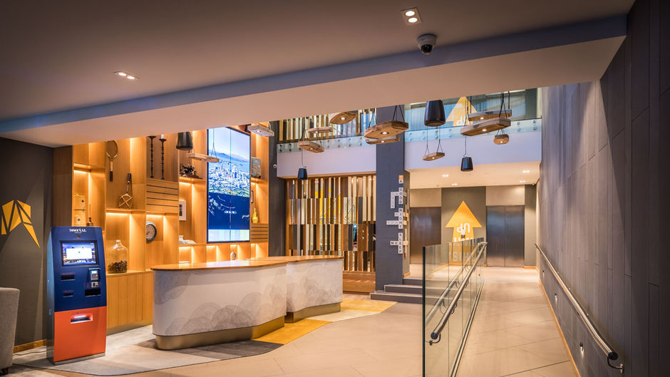 M Social Auckland Lobby