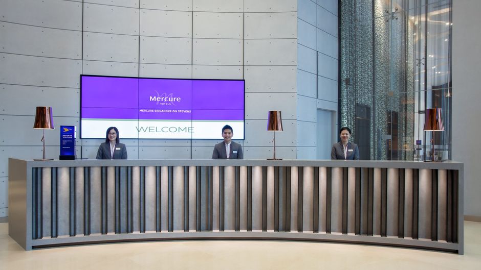Mercure Singapore on Stevens Lobby